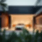 Modern garage space in Dubai