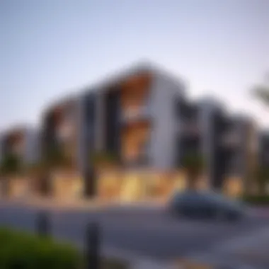 Luxurious residential units in الحلاب بوليفارد highlighting modern living