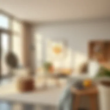 A cozy living room setup with IKEA furnishings and decor