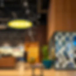 Interior view showcasing contemporary design elements of IKEA