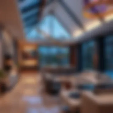 Interior design trends in luxury real estate properties