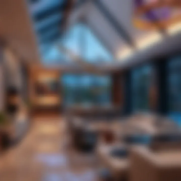 Interior design trends in luxury real estate properties