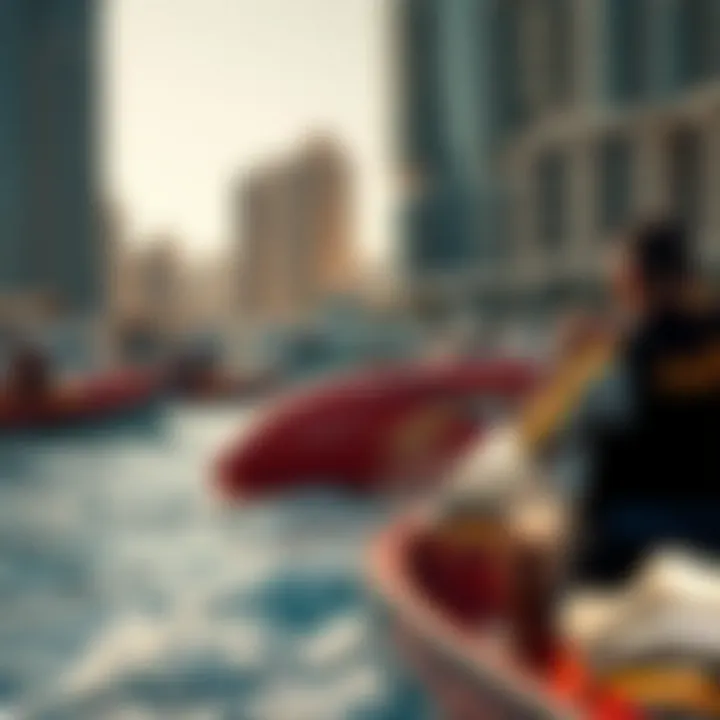 Water sports at JBR