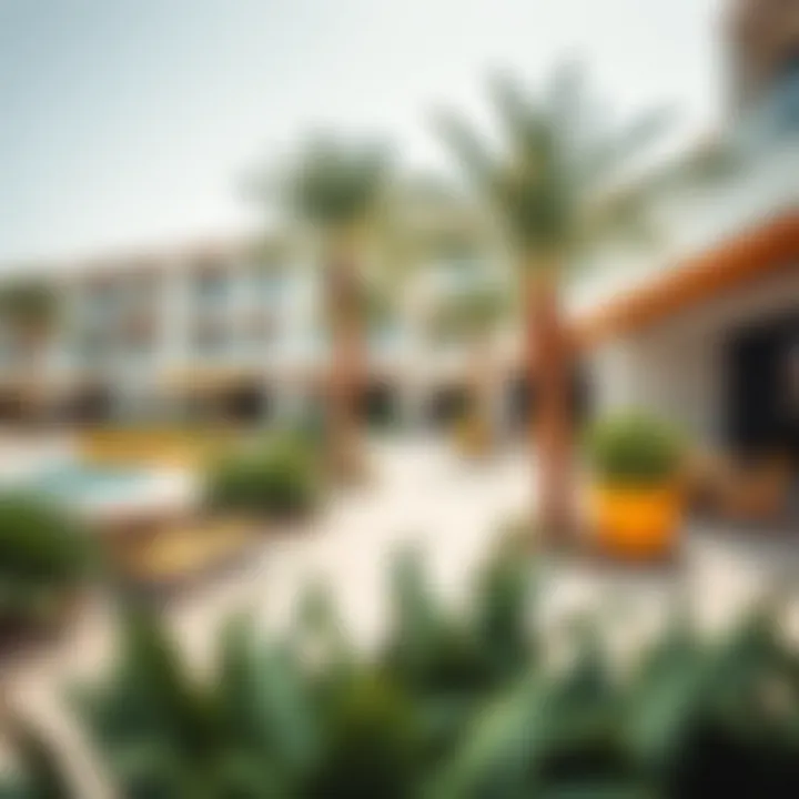 Vibrant community spaces and amenities on Jumeirah Bay Island