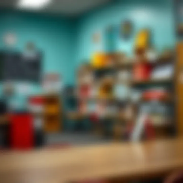 Educational Resources in Affordable Schools A close-up of educational resources available in a low fee school