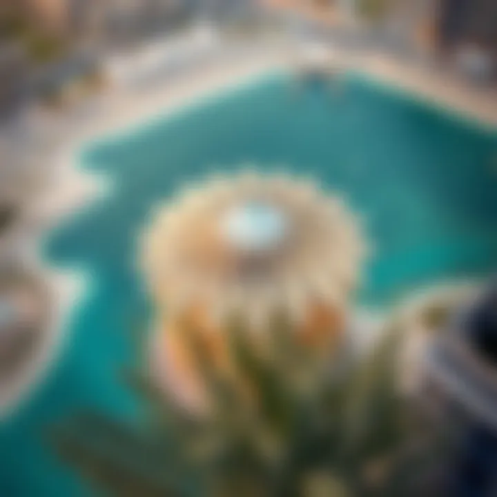 Aerial View of Nakheel Jebel Ali Palm Aerial view of Nakheel Jebel Ali Palm showcasing its intricate design