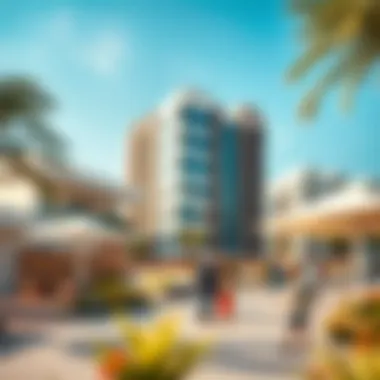 Vibrant community spaces within Dubai's real estate