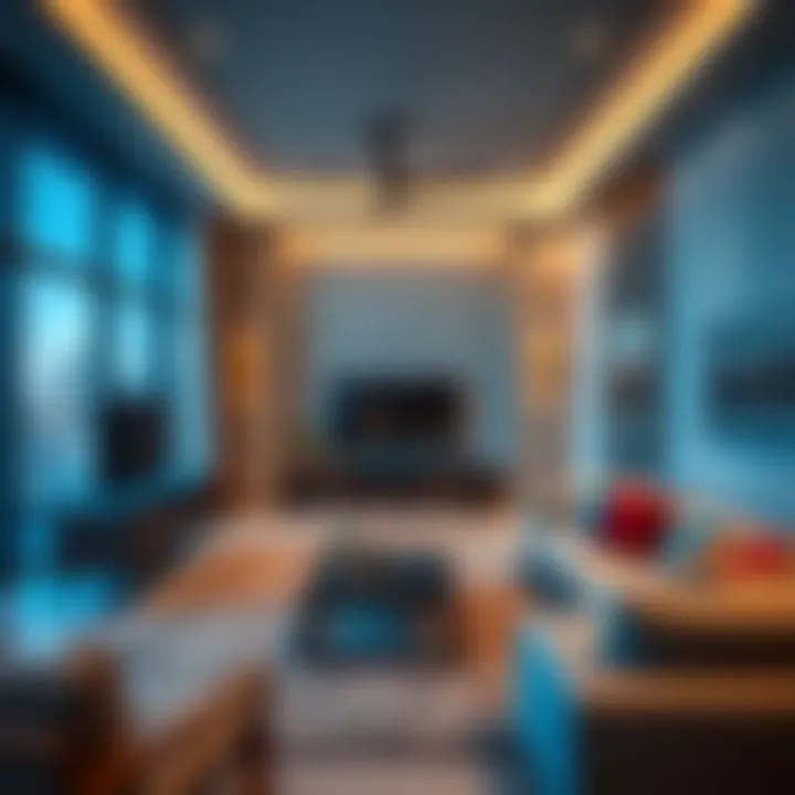 Luxury Living: Interior Design in Dubai Apartments Luxurious apartment interior in Dubai