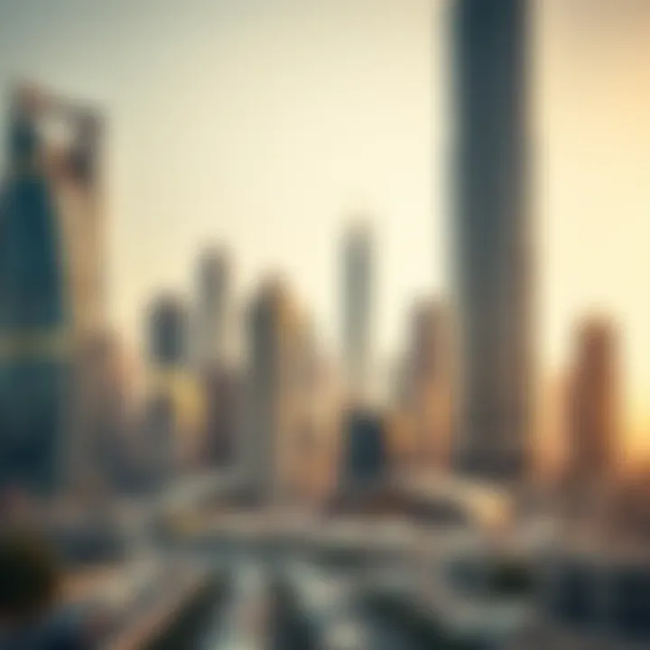 Dubai Skyline: A Blend of Modernity and Luxury Skyline of Dubai showcasing modern architecture