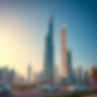 Regal Tower standing tall amidst Dubai's skyline