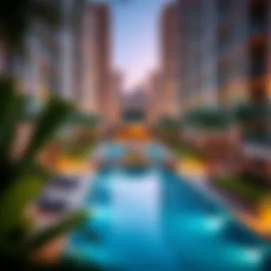 View of Al Rashidiya community amenities