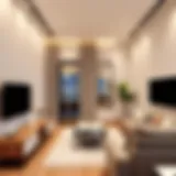 Modern Living in Al Quoz 3 Cozy living space in Al Quoz 3 showcasing modern design