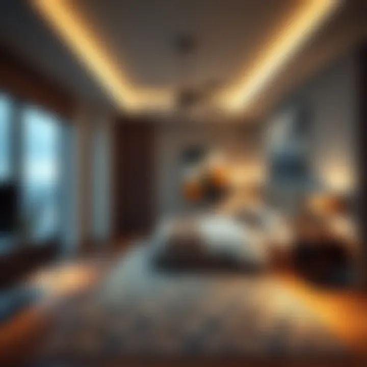 Stylish Rental Room in Oud Metha Interior view of a stylishly furnished rental room