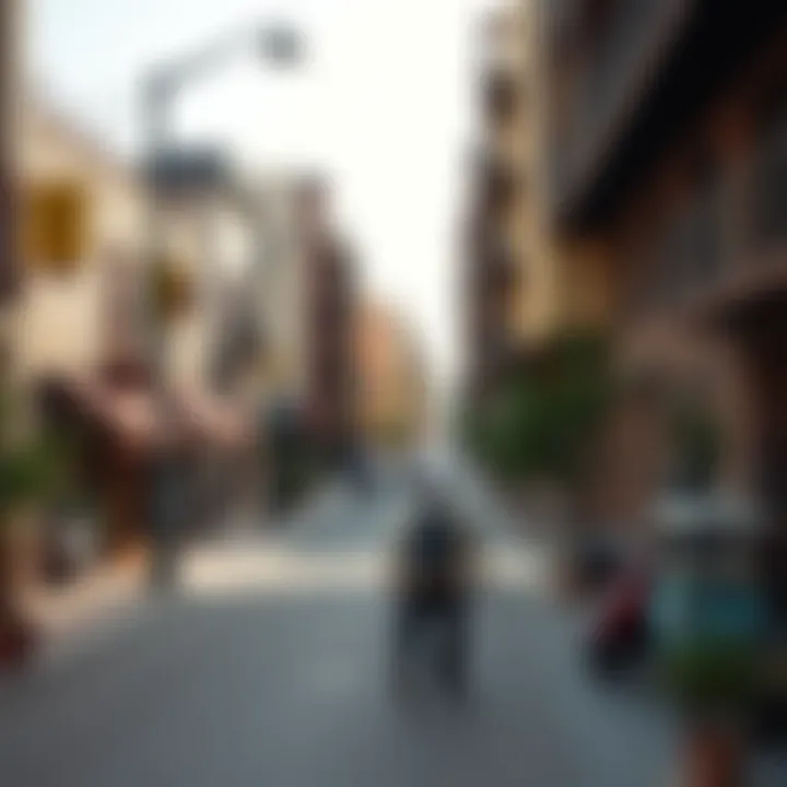 Vibrant street view of Al Rigga neighborhood