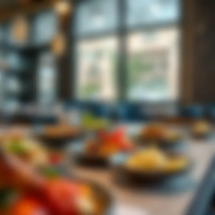 Close-up of a restaurant menu featuring a blend of traditional and modern dishes.