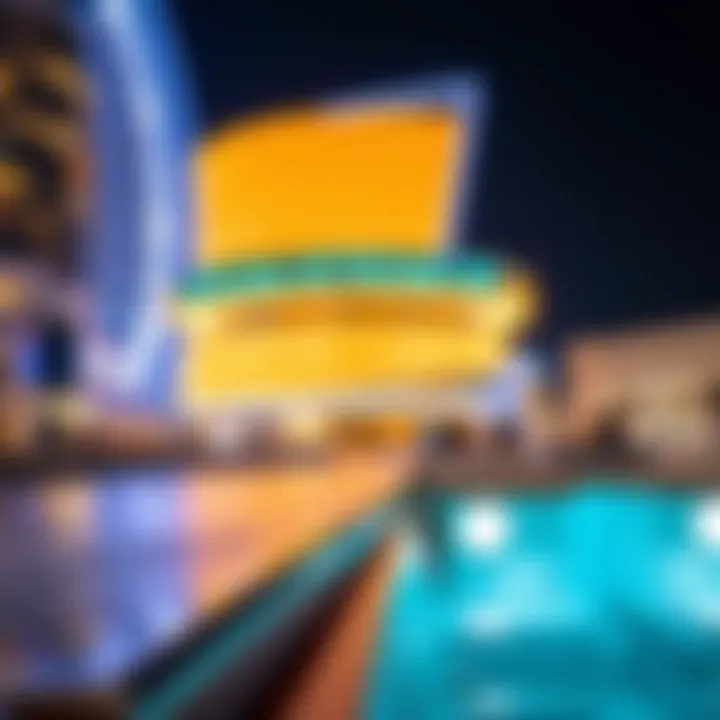 Night Ambiance of the Boat Ride Ambiance of the Dubai Mall boat ride at night