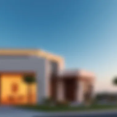 Architectural details of a contemporary home in the Meadow area