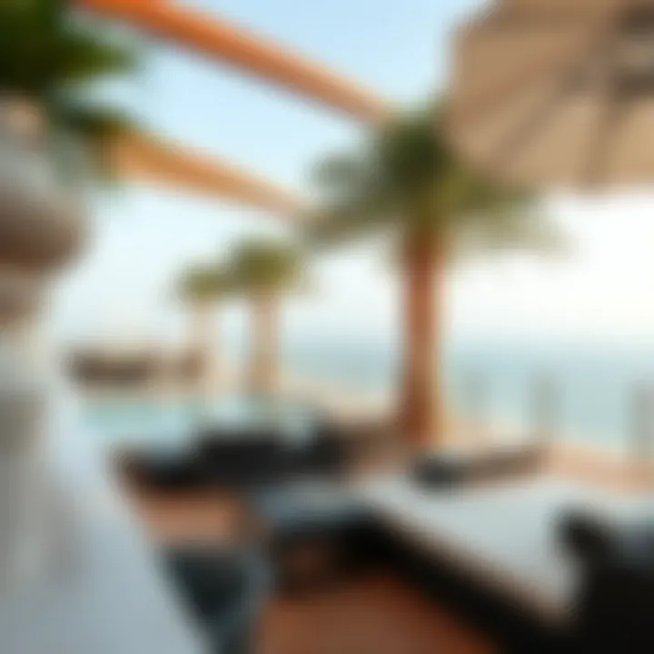 Lavish lifestyle at a luxury resort in Jumeirah