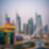 Stunning skyline of Dubai showcasing modern architecture