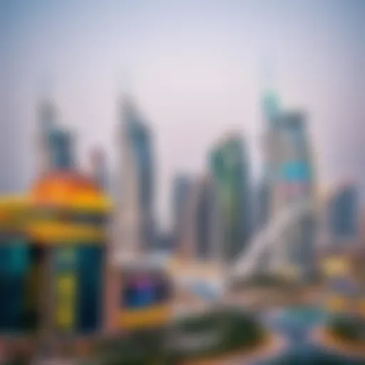 Stunning skyline of Dubai showcasing modern architecture