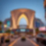 Architectural Marvels of City Walk Stunning architectural view of City Walk in Dubai