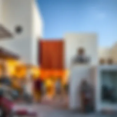 Cultural Vibrancy of Al Quoz Community A vibrant community scene reflecting local culture in Al Quoz