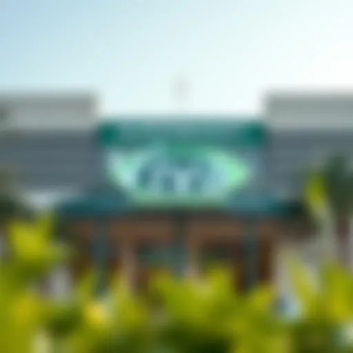 Viva Supermarket Entrance Exterior view of Viva Supermarket in Khalifa City showcasing its entrance