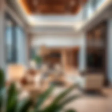 Modern interior design of a Wasl Gardenia residence