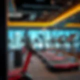 Innovative fitness equipment at Fitness First Al Seef