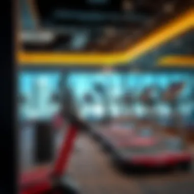 Innovative fitness equipment at Fitness First Al Seef