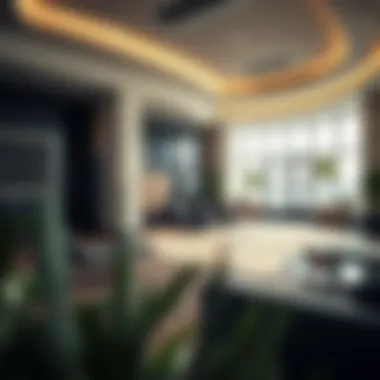 Tranquil relaxation area within Fitness First Al Seef