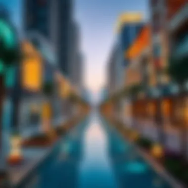 Real estate developments in proximity to Global Village