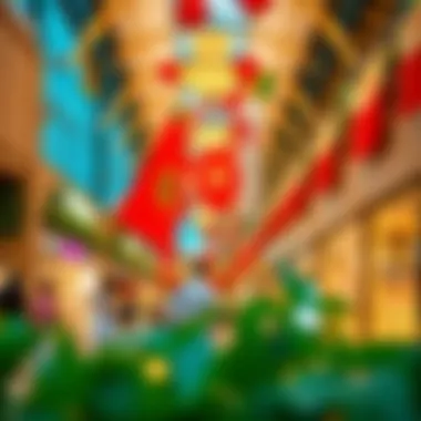 Global Village showcasing international cultures