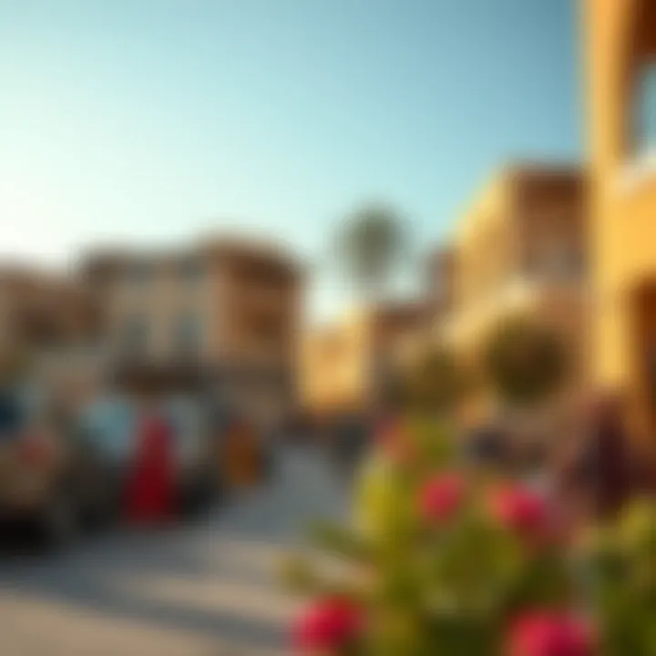 Vibrant community spaces in روضة النايفة