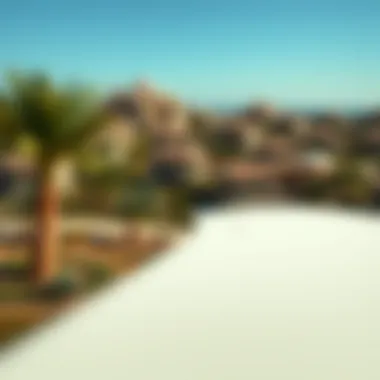 Scenic landscapes surrounding ICAD Residential City