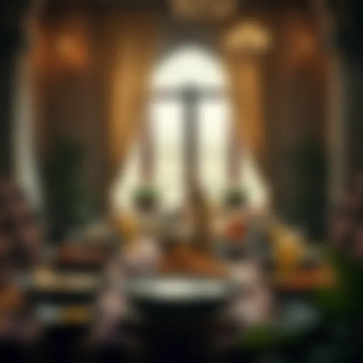 The Essence of Iftar: A Feast of Tradition A beautifully arranged Iftar table with traditional dishes and drinks