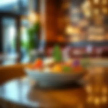 Unique Culinary Offerings at Kana Cafe A beautifully arranged dish representing the unique culinary offerings