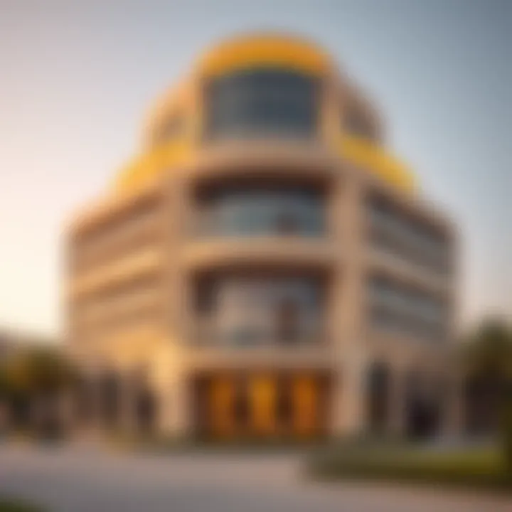 Architectural Highlights of Kawakeb Building Architectural detail of Kawakeb Building