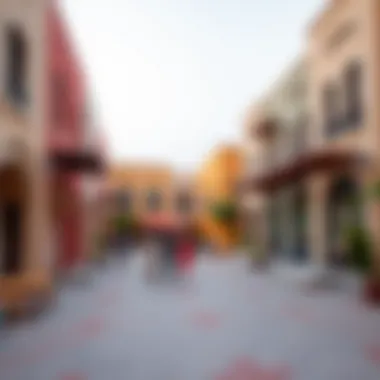 Vibrant community spaces highlighting the cultural essence of Kofiyat Al-Khuwainij