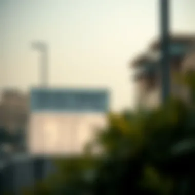 Investment opportunities signboard in Kofiyat Al-Khuwainij