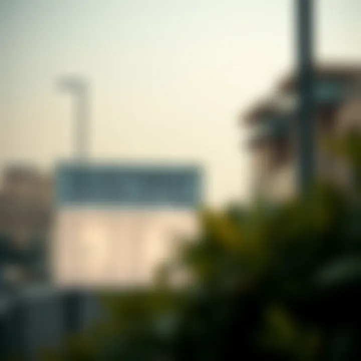 Investment opportunities signboard in Kofiyat Al-Khuwainij