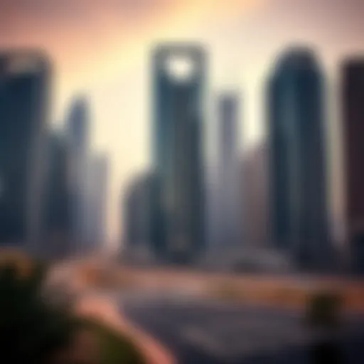 Stunning skyline of Dubai showcasing architectural diversity