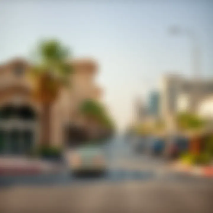 Historical landmarks along Mina Road reflecting the cultural heritage