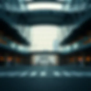 Dubai Marina Mall Parking Entrance Scenic view of Dubai Marina Mall parking entrance