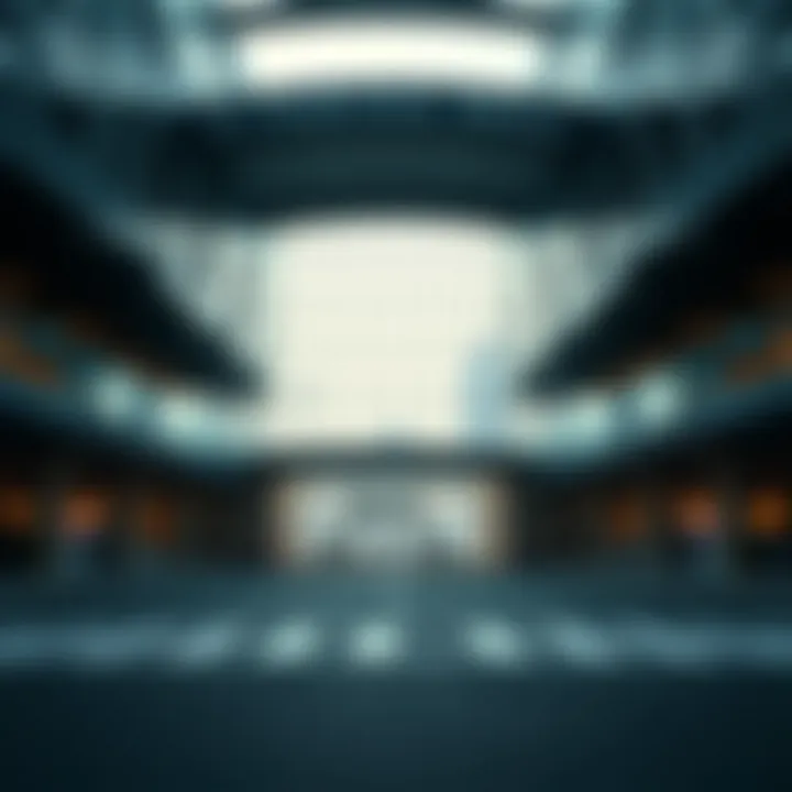 Dubai Marina Mall Parking Entrance Scenic view of Dubai Marina Mall parking entrance