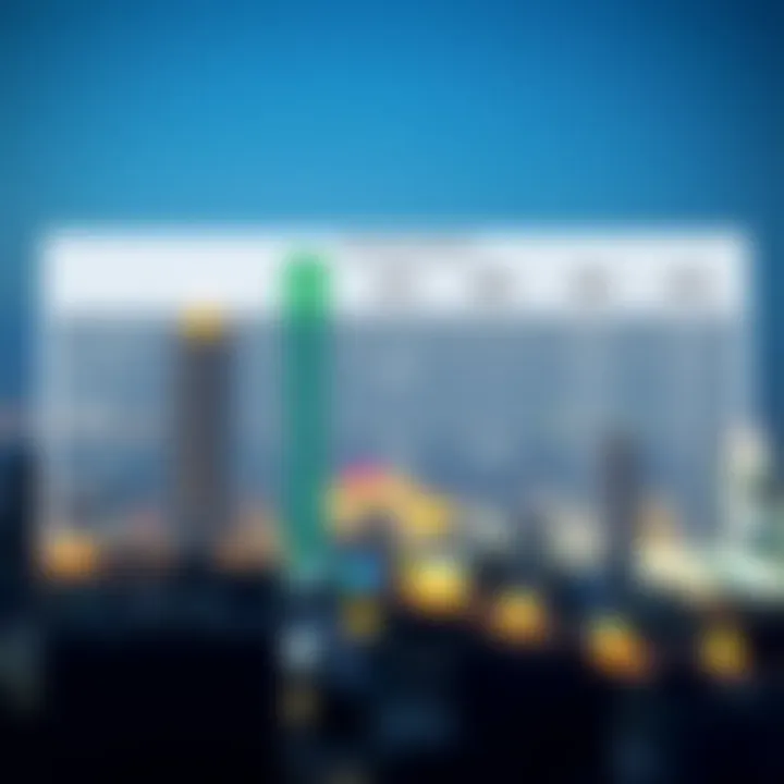 A comparative chart showcasing various work permit options available in Dubai