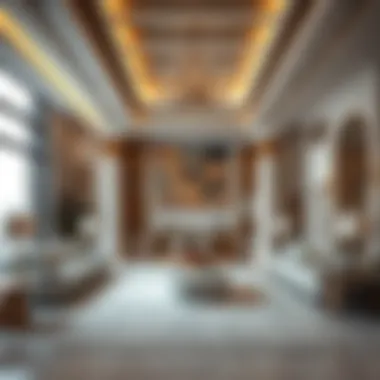 Luxurious Interior Design of برج الشارقة الجديد Interior design elements of برج الشارقة الجديد reflecting luxury