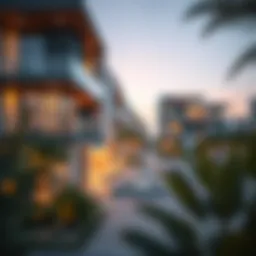 A stunning view of North Park showcasing modern residential architecture