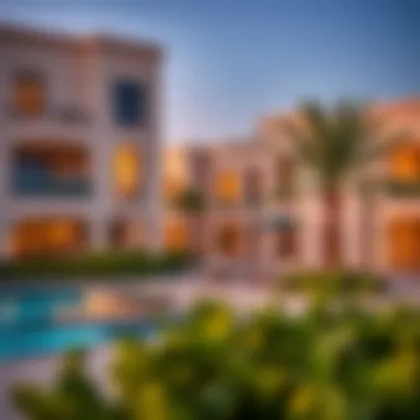 Luxurious amenities of the Oxford Gardens Arjan community Luxurious amenities of the Oxford Gardens Arjan community