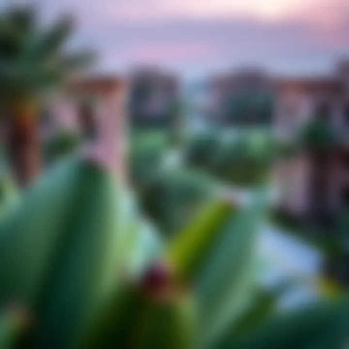 Scenic view of Oxford Gardens Arjan Scenic view of Oxford Gardens Arjan residential buildings